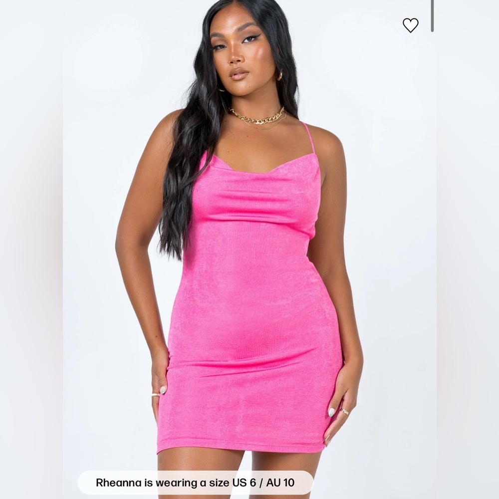Princess Polly Day by Day Mini Dress in pink, size US 4